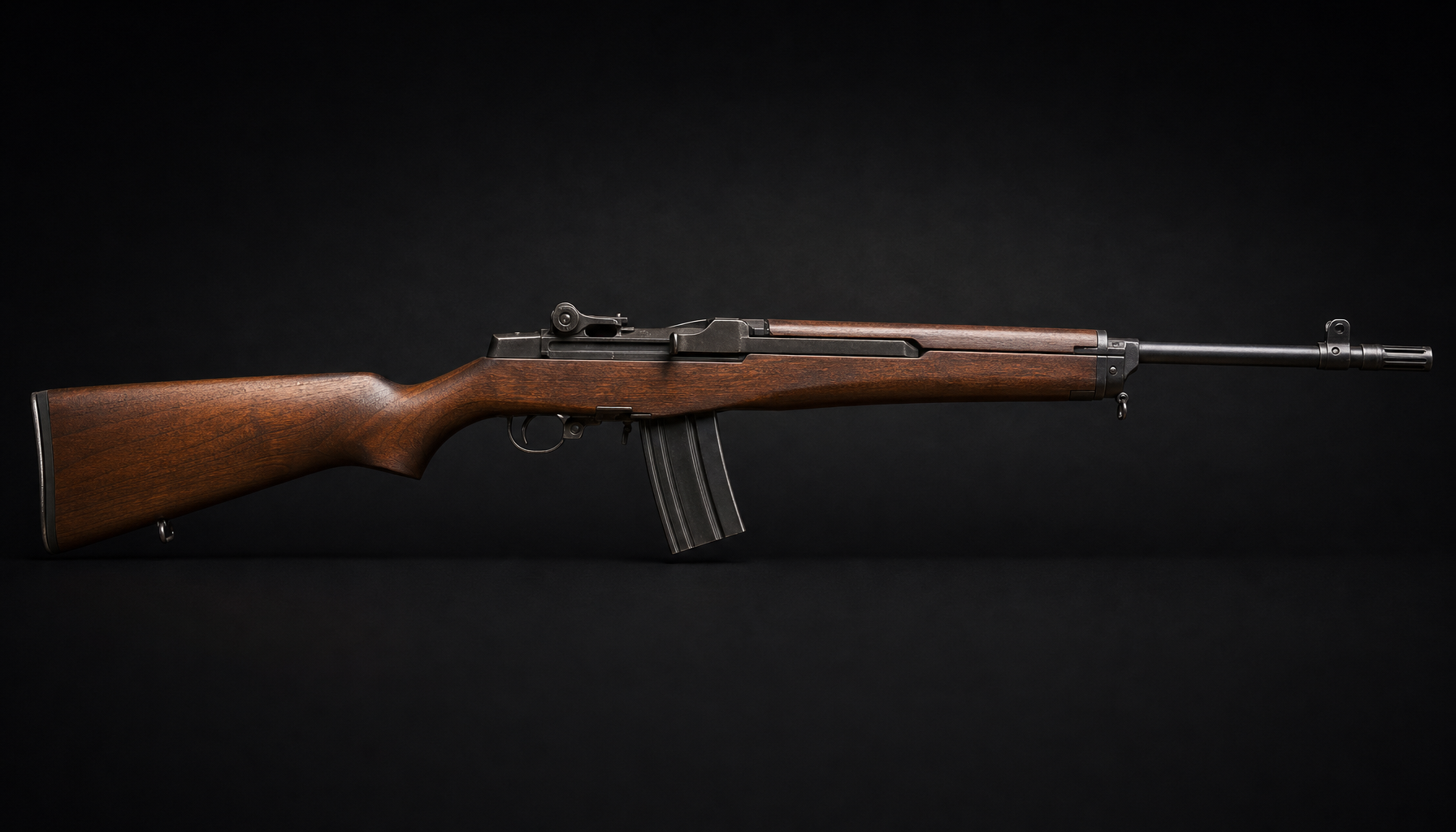 The Ruger Mini-14 .223, which dominated the 1986 Miami shootout.